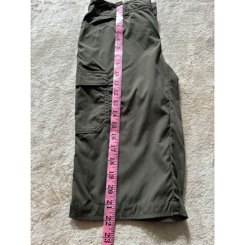 Patagonia Women's Green Water Cargo Shorts Pockets Outdoor Hiking Bermuda Sz 2 - Picture 12 of 12